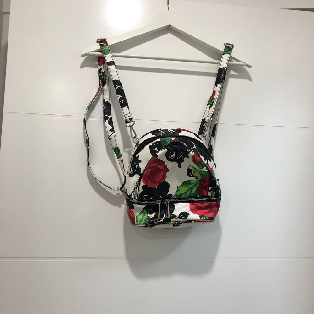 Floral Print Women's Backpack